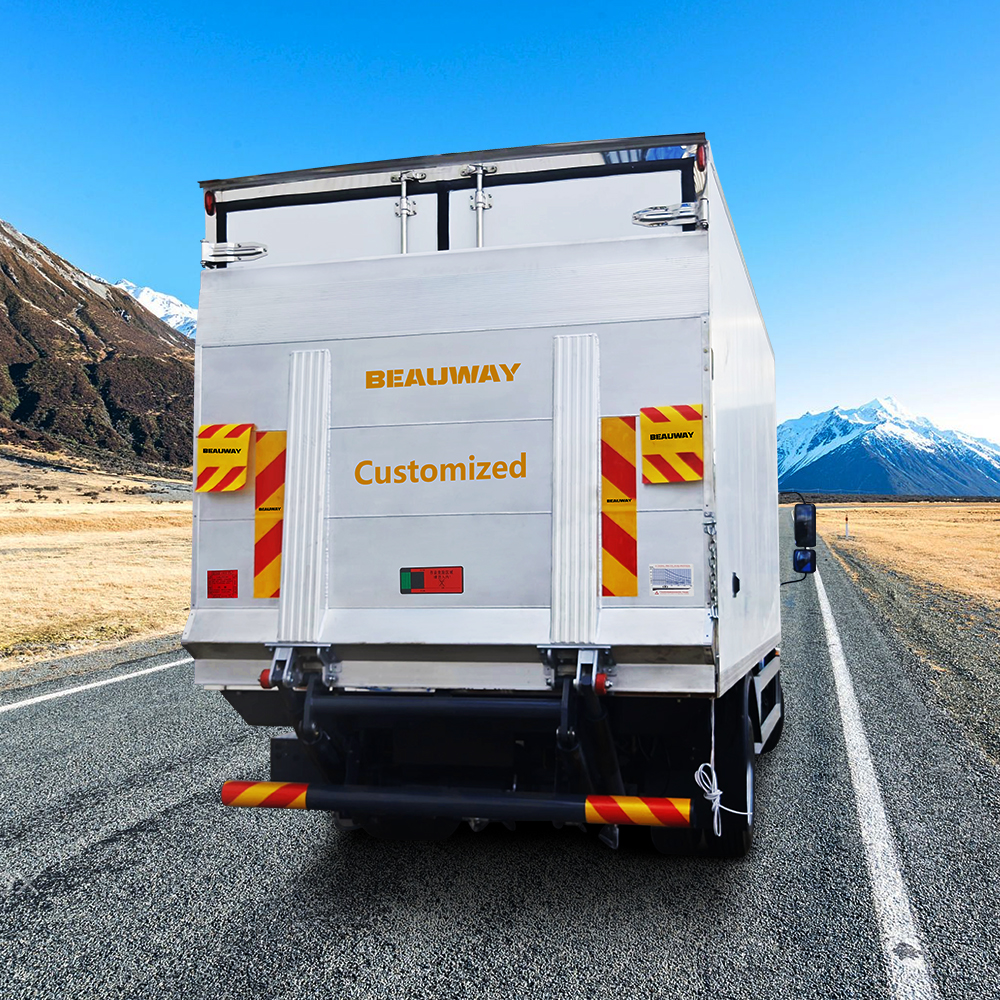 Beauway Hydraulic Cantilever Tail Lift – Robust Aluminum Design for Heavy-Duty Cargo Handling 2000kg