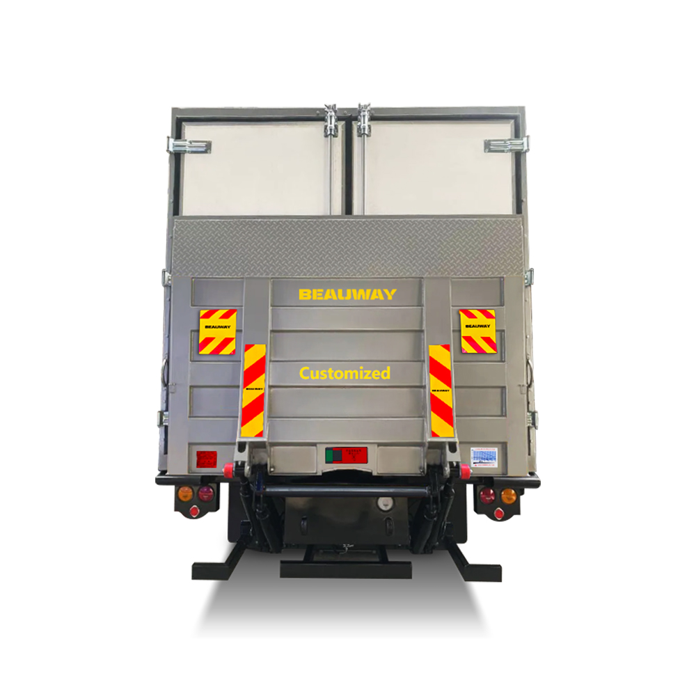 Beauway Three Section Bumper Hydraulic Tail Lift 1000kg Steel Plate