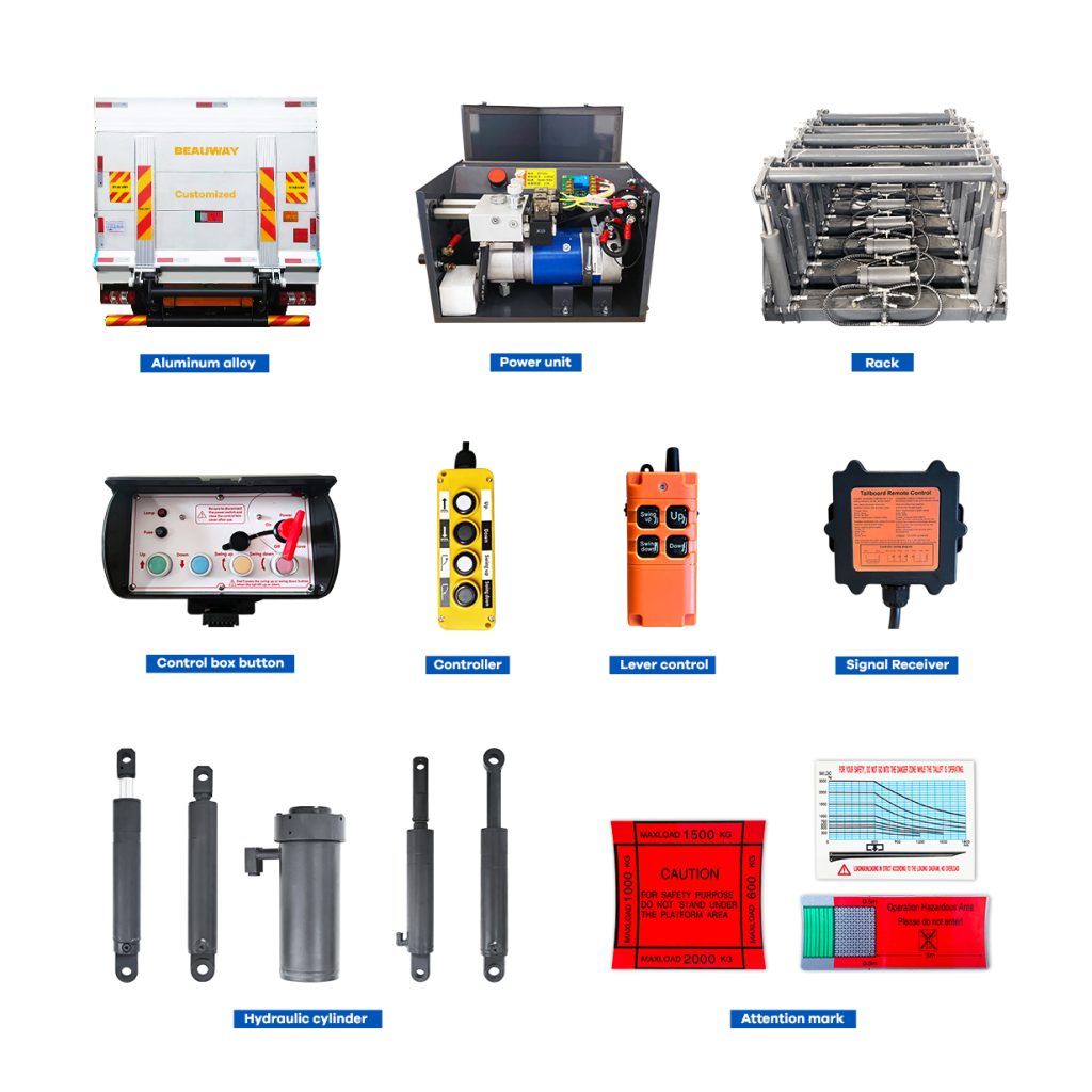 Hydraulic Tail Lift Components Explained: Key Parts of a Truck Tail Lift System