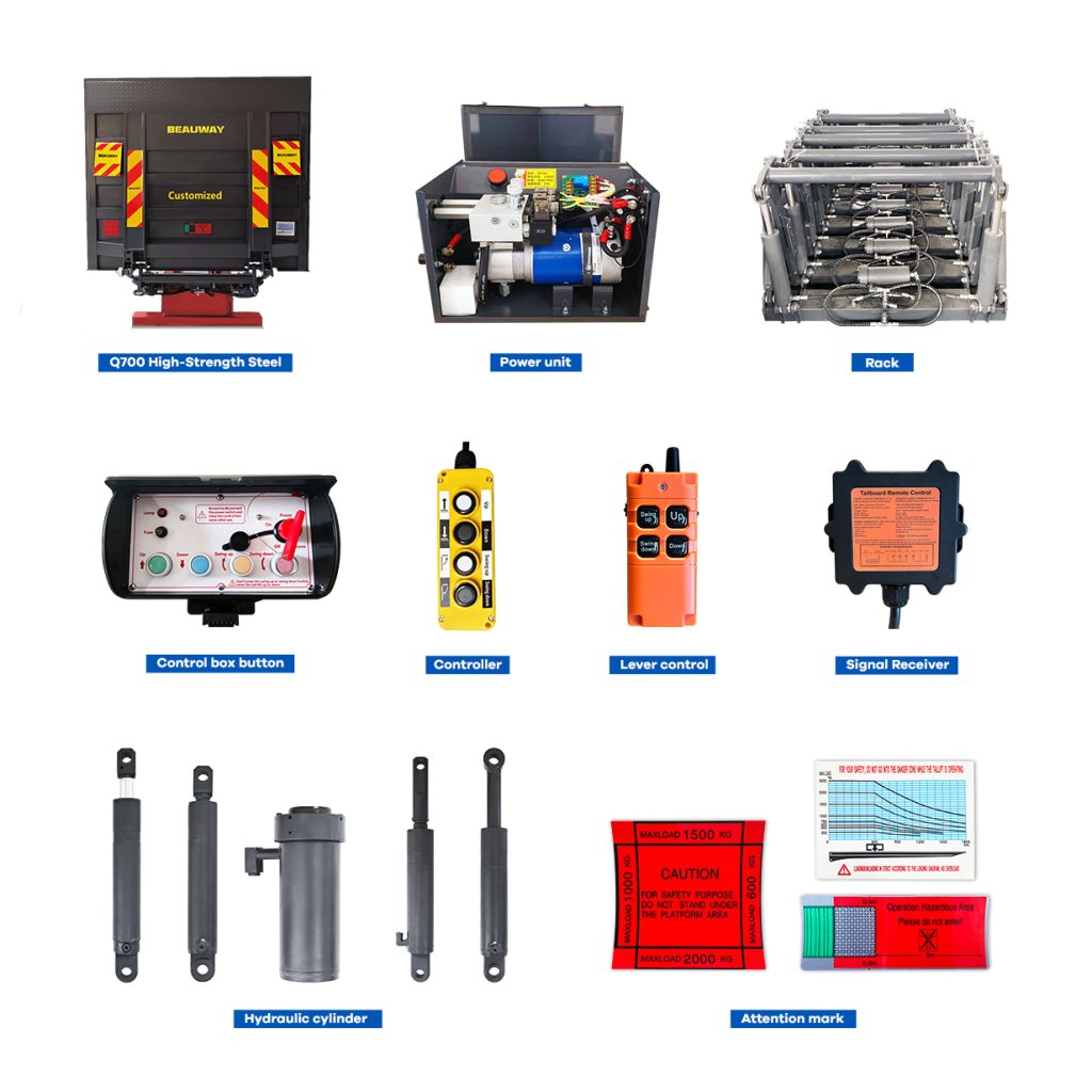 Hydraulic Tail Lift Components Explained: Key Parts of a Truck Tail Lift System
