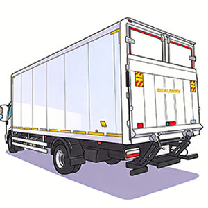 Three-Section Bumper Tail Lift