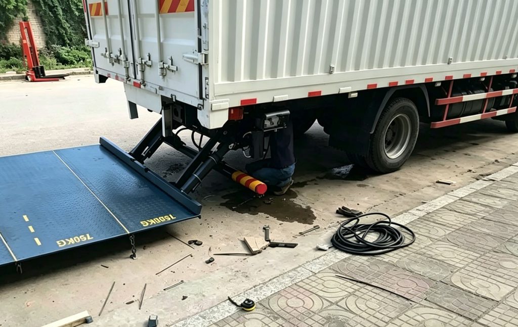 Tail Lift Running Rough or Leaking Seals? Fix It With the Right Hydraulic Oil