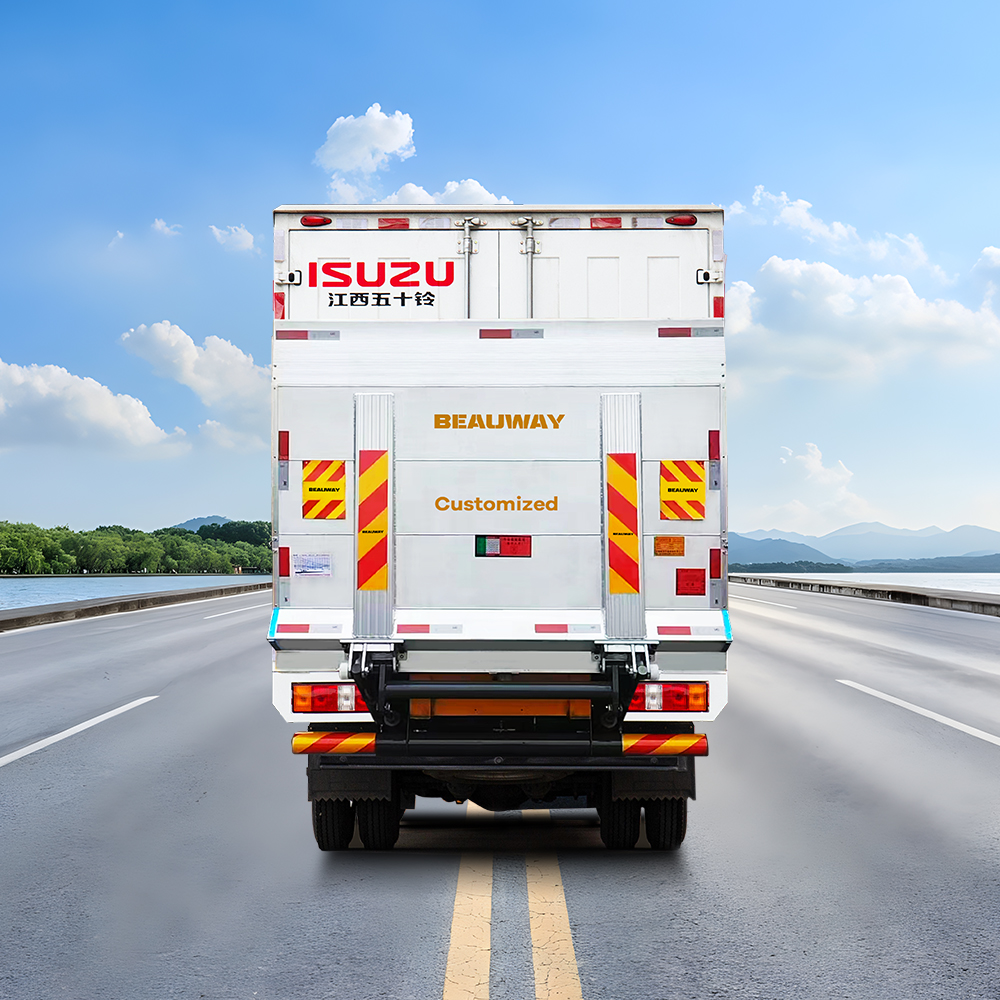 hydraulic tail lift for truck last mile delivery