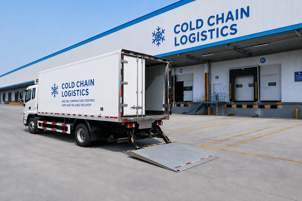 Cold chain tail lift for refrigerated trucks - buyer's guide
