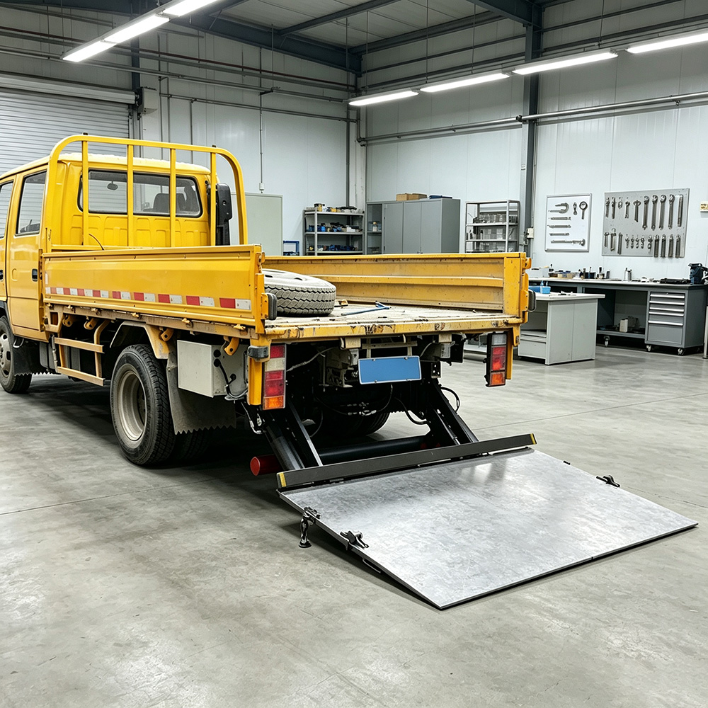 anti-corrosion tail lift coating comparison galvanized powder coated