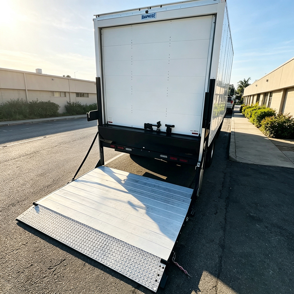 Column Tail Lift Safety Guide for Delivery Trucks