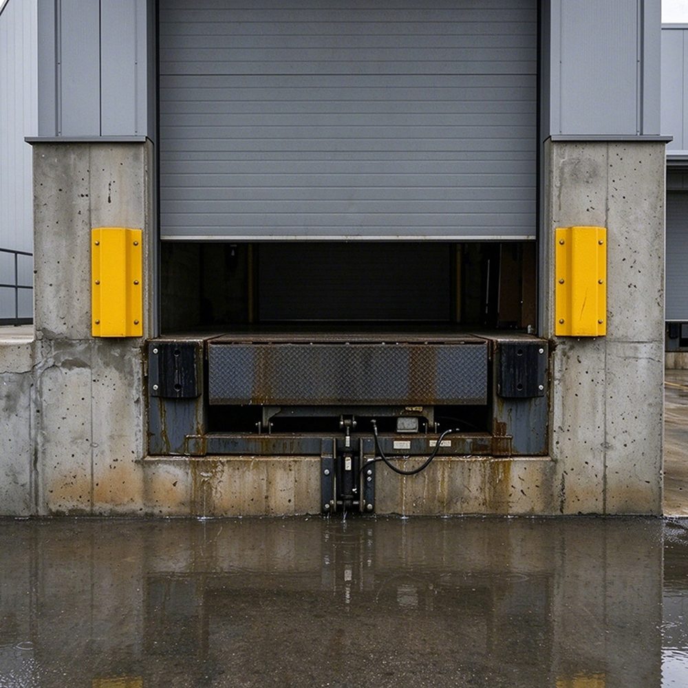 Dock Leveler Pit Drainage: What Standing Water Slowly Does to the Frame and Hinges